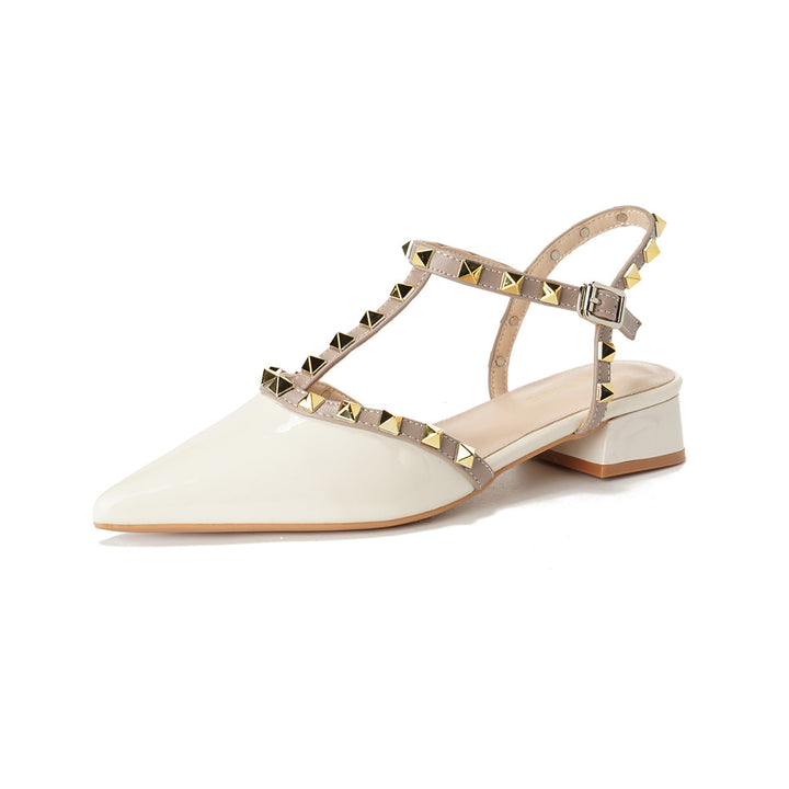 Damen Slingback-Pumps mit elegantem Nieten-Design Drune