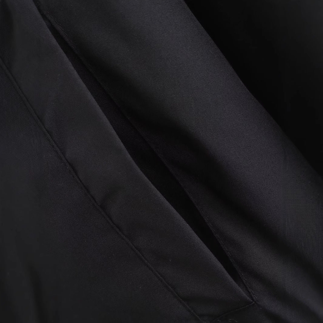 Damen Kurze Boxy-Jacke mit gefüttertem Kunstfellkragen und elastischem Saum Drune