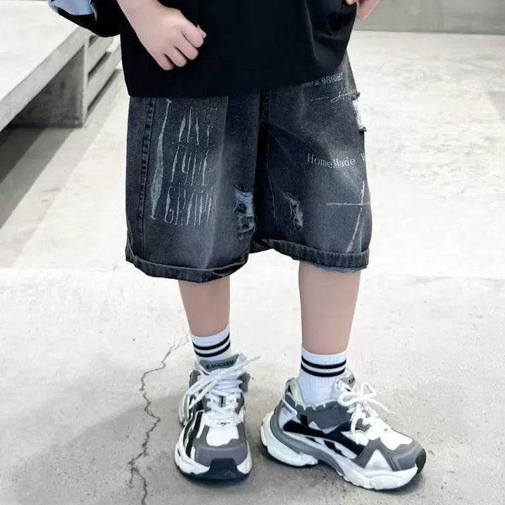 Unisex coole lässige Jeansshorts Drune