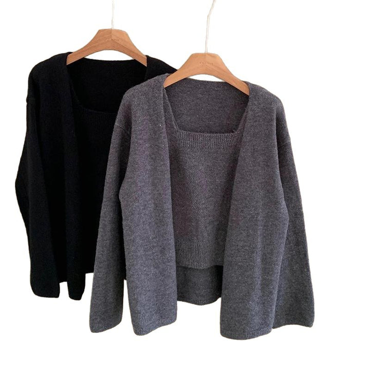 Damen gemütliche Strickjacke Drune