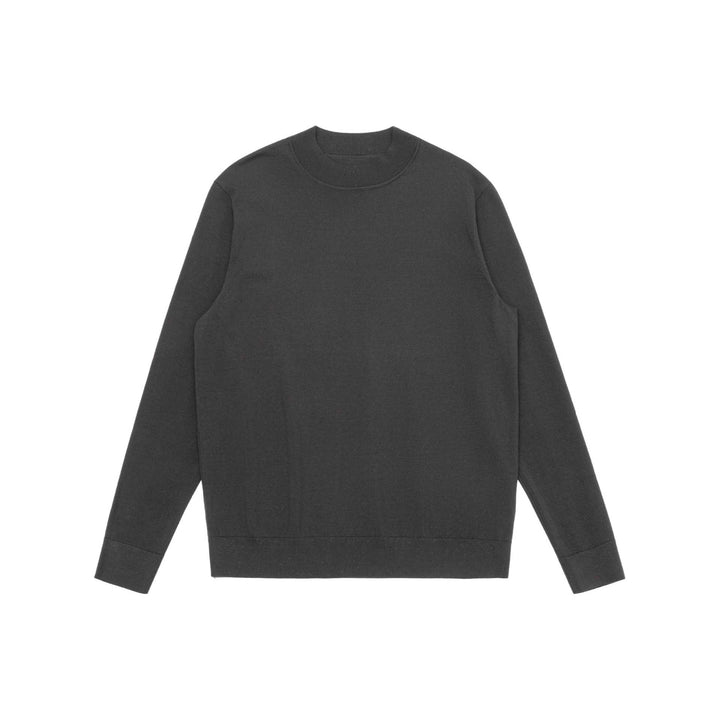 Unisex Rundhals-Sweatshirt aus schwerer Baumwollmischung mit geripptem Kragen Drune