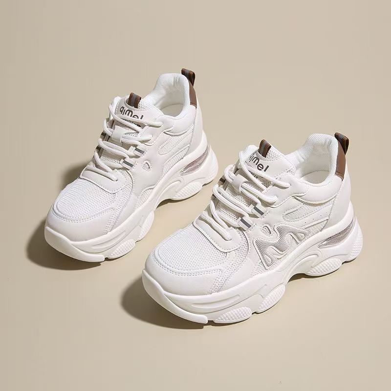 Damen Sportliche Chunky Sneakers mit luftiger Mesh-Oberfläche und ausgeprägtem Profil Drune