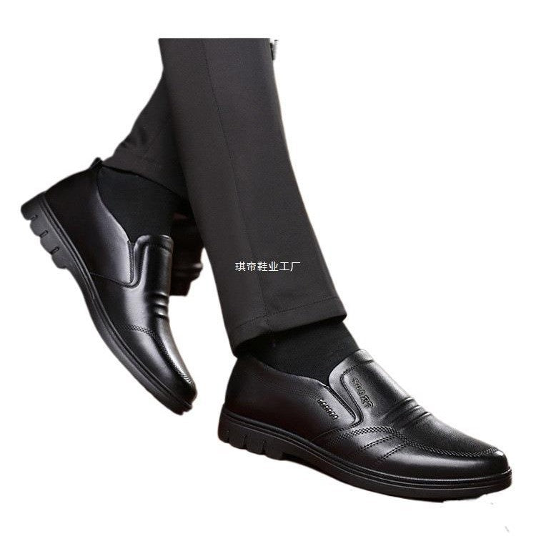 Herren Bequeme Slip-On Lederschuhe Drune 1788175503