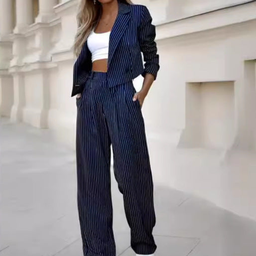 Damen Blazer und Hose Set Drune