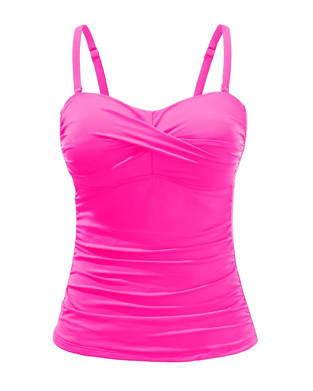 Damen Tankini mit raffiniertem Wickeldesign Drune