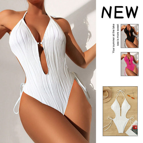 Damen Cut-Out Badeanzug Drune