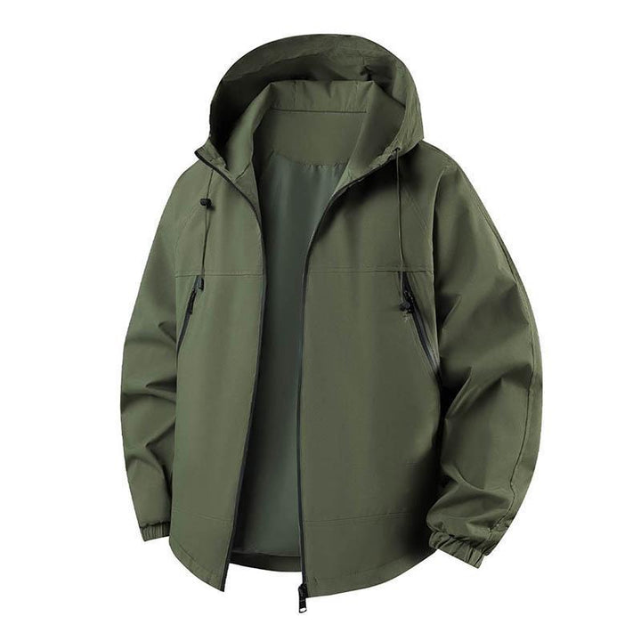 Herren Leichte Outdoorjacke mit verstellbarer Kapuze Drune