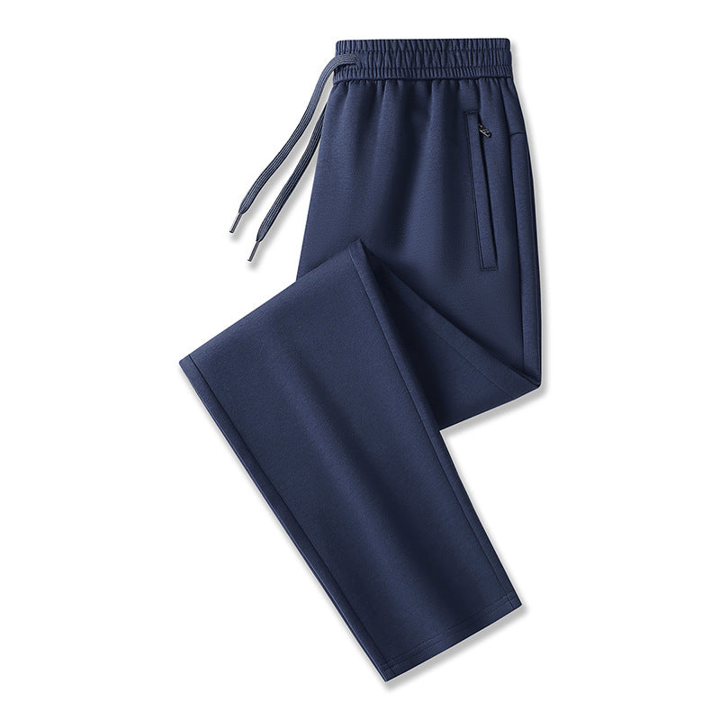 Herren Tech-Jogginghose mit elastischem Bund, Reißverschlusstaschen & Bündchen Drune