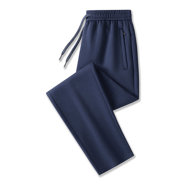 Herren Tech-Jogginghose mit elastischem Bund, Reißverschlusstaschen & Bündchen Drune