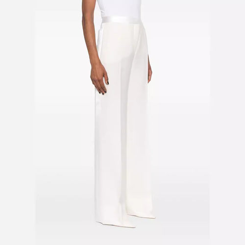 Damen Palazzo‑Hose mit hoher Taille und weitem Beinschnitt Drune