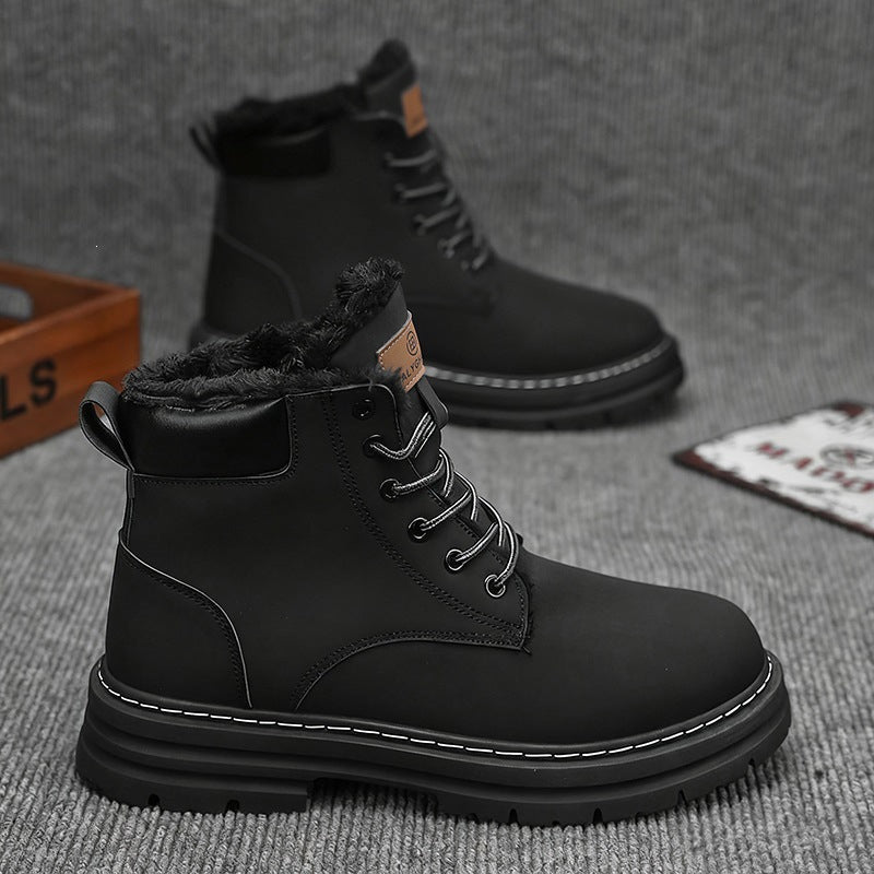 Herren Robuste und warme Winterstiefel Drune