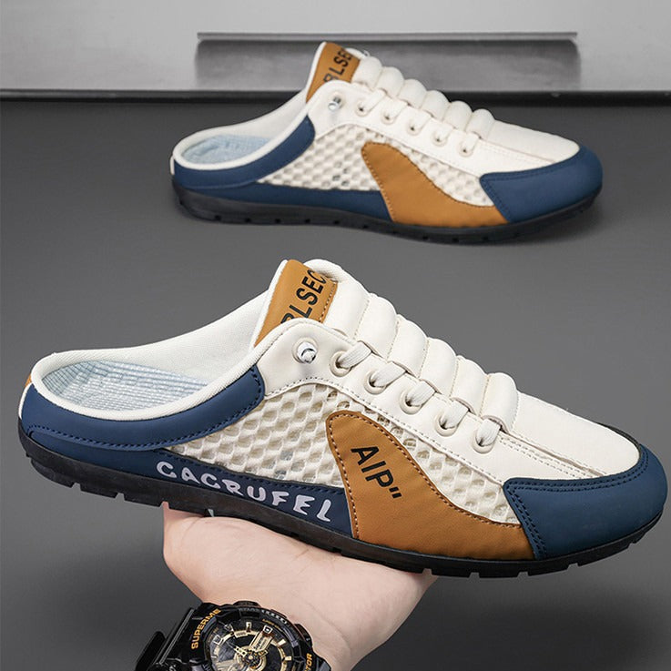 Herren Leichte Slip-On Freizeitsneaker mit Atmungsaktivem Mesh-Design Drune