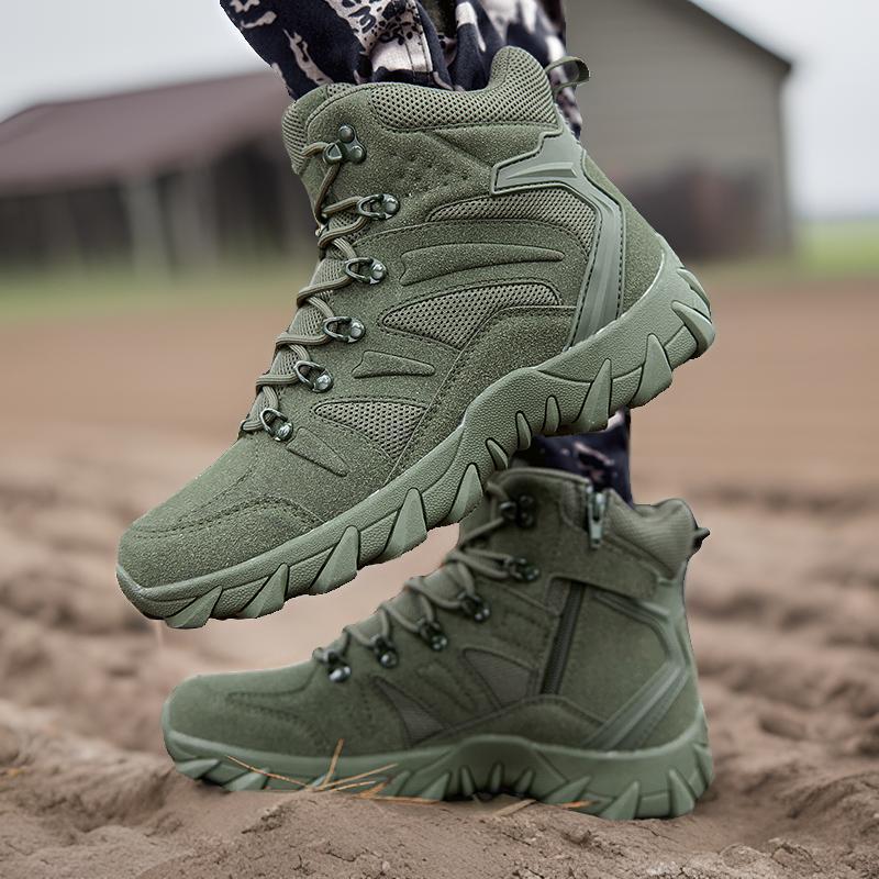 Herren Knöchelhoher Allterrain‑Tactical Trekkingboot mit verstärkter Zehenkappe und multidirektionalem Grip Drune