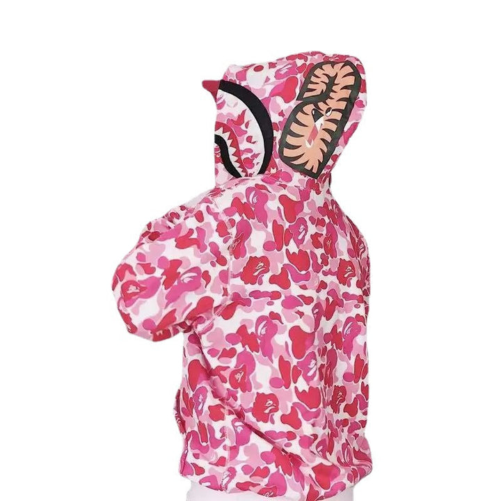 Damen Kapuzenjacke mit modernem Camouflage-Design und hochwertiger Baumwollmischung Drune