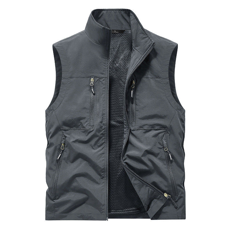 Herren funktionale Outdoor-Weste Drune