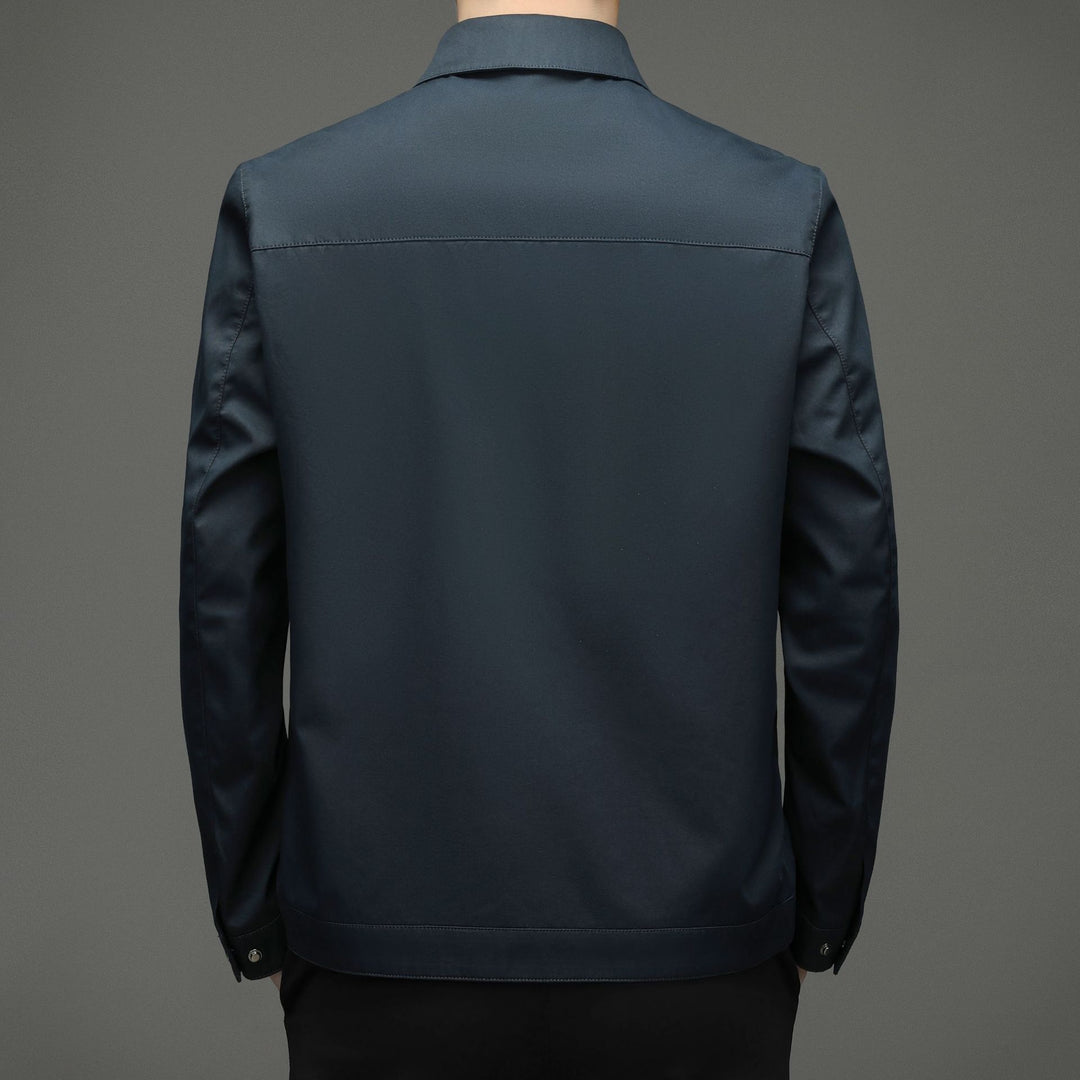 Herren elegante Blousonjacke mit praktischen Taschen und modernem Schnitt Drune