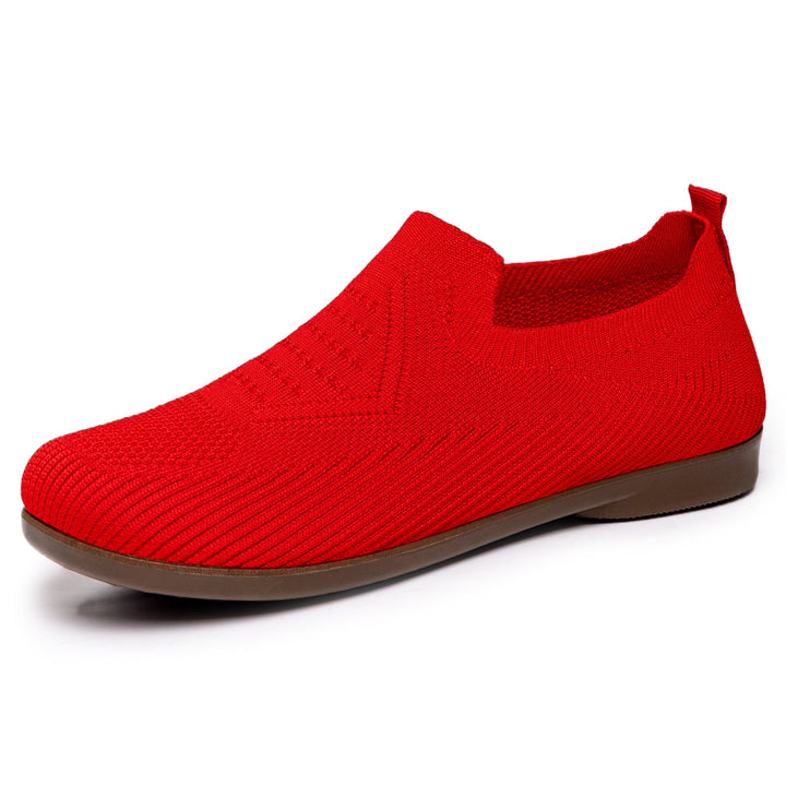 Damen Bequeme Stretch-Sneaker mit rutschfester Sohle Drune