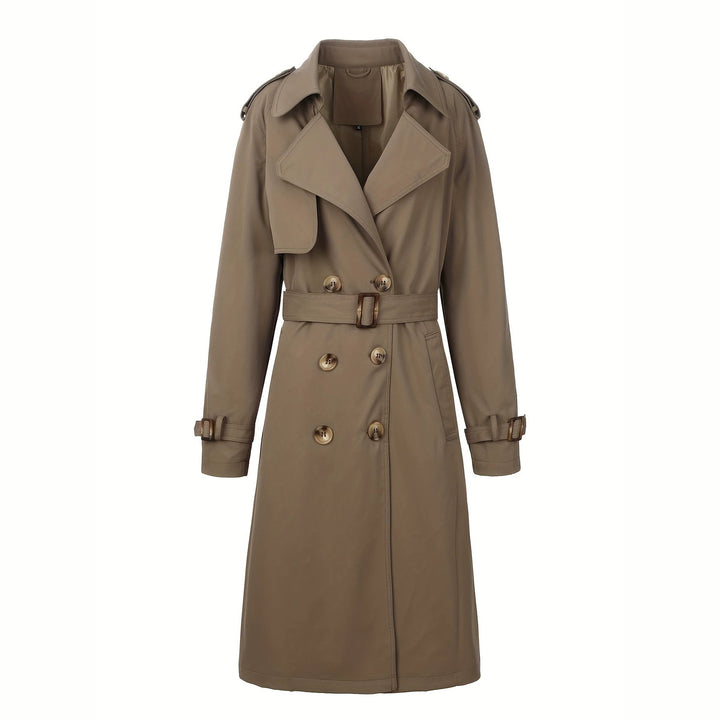 Damen Modischer und eleganter Trenchcoat Drune