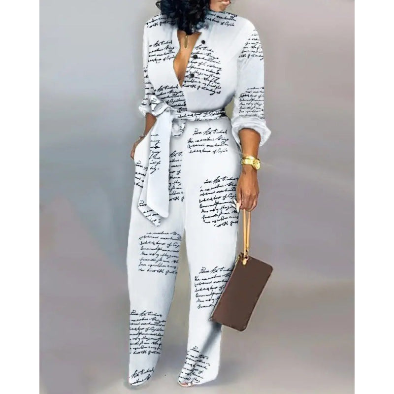Damen Denim Jumpsuit mit modischem Patchwork-Design und praktischen Taschen Drune