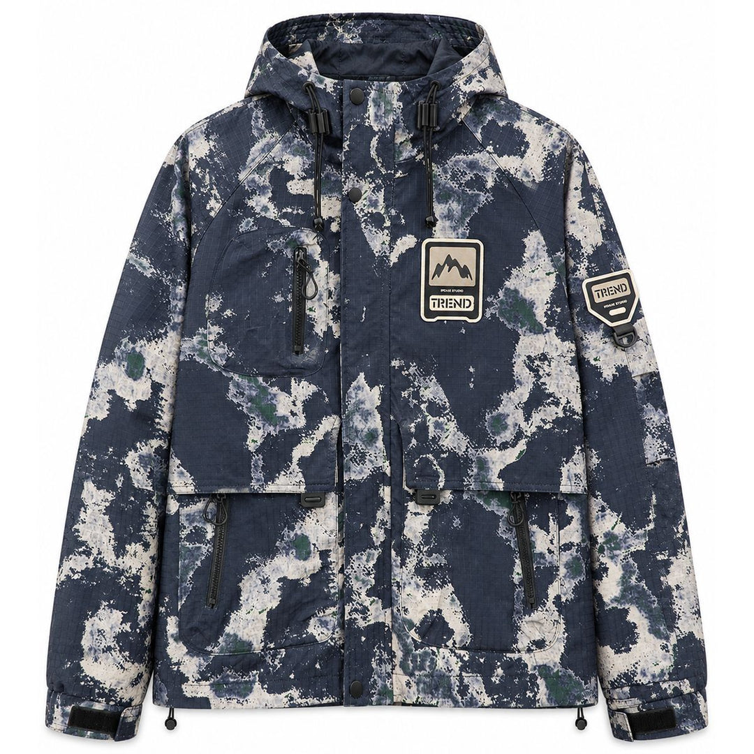 Herren Technische Outdoorjacke mit praktischen Taschen Drune