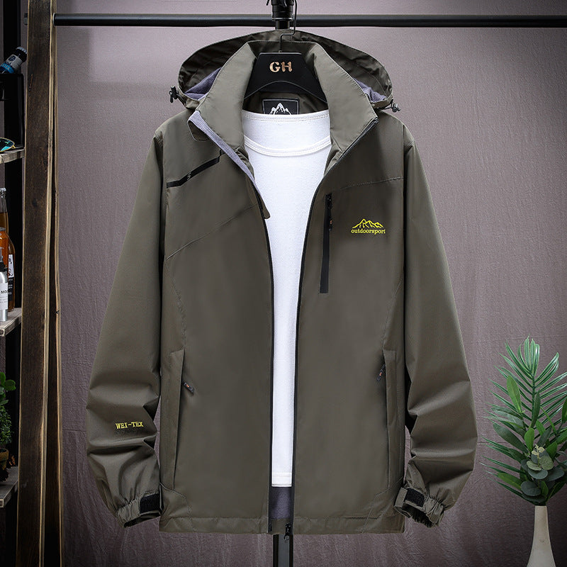 Herren Funktionale Outdoorjacke Drune