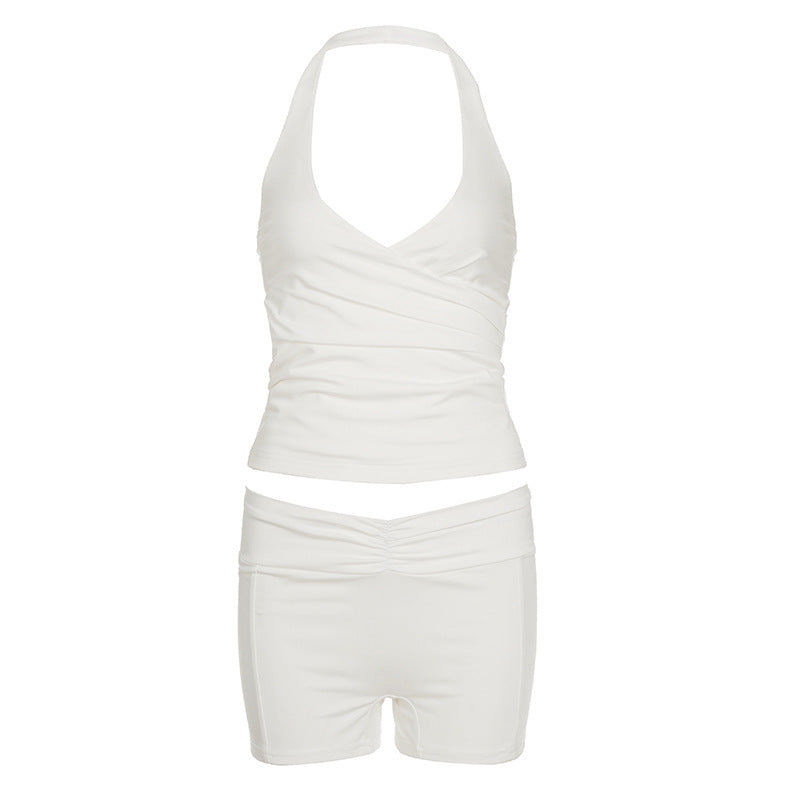 Damen sportliches Bikini-Set mit stylischem Schnitt und verstellbaren Trägern Drune