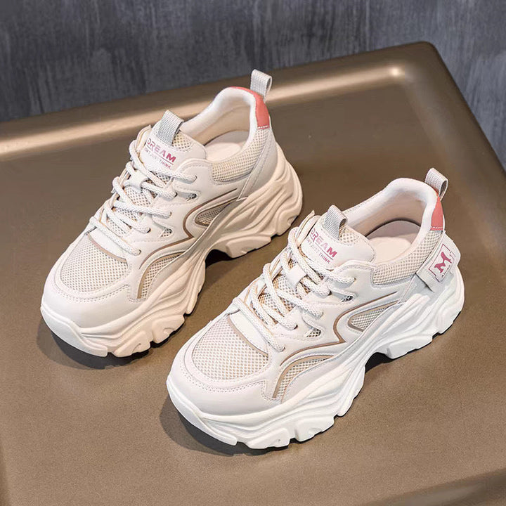 Damen Sportliche Sneakers mit Air Cushion Technologie und atmungsaktiver Mesh-Oberfläche Drune