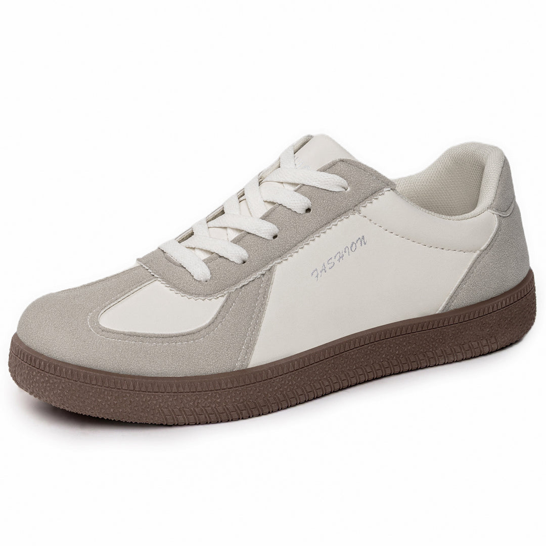 Damen nan retro-inspirierter Freizeit-Sneaker mit Veloursleder-Overlays, gepolsterter Fersenpartie und profiliertem Gummiaußensohle Drune