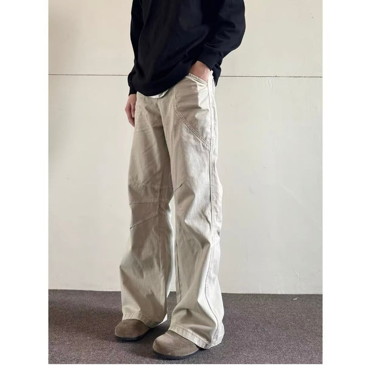 Herren Lässige und bequeme weite Cargo-Hose Drune