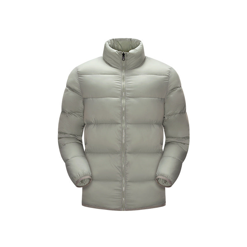 Herren Gepolsterte Steppjacke mit hohem Stehkragen und thermischer Isolierung Drune
