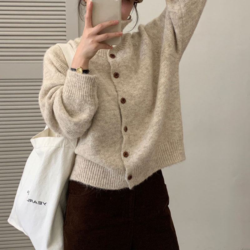 Damen kuscheliger Strickpullover Drune