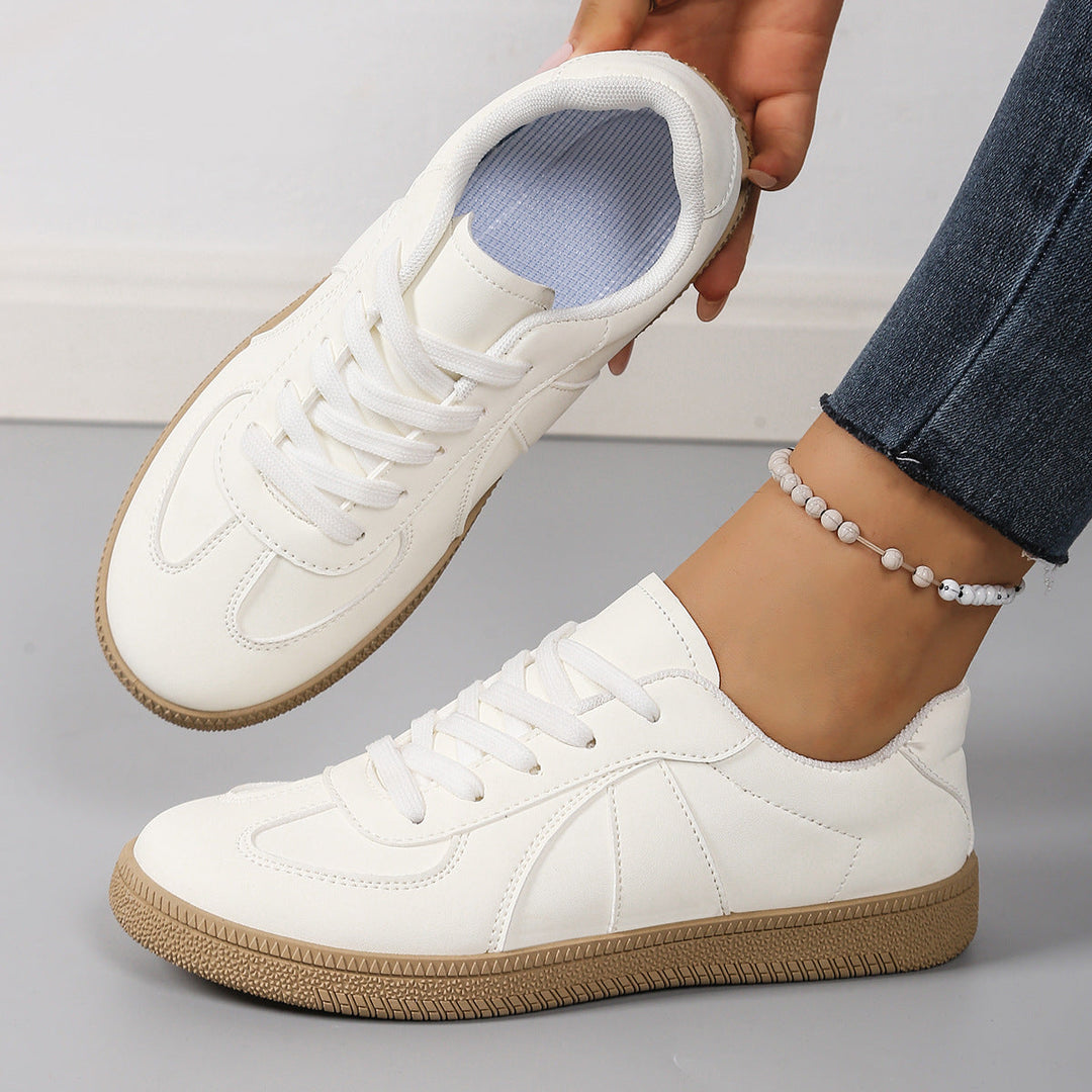 Damen Sneaker mit sportlichem Design und strapazierfähiger Gummisohle Drune