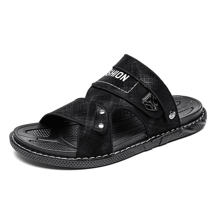 Damen Sportliche Badesandalen mit ergonomischem Klettverschluss und rutschfester Sohle Drune