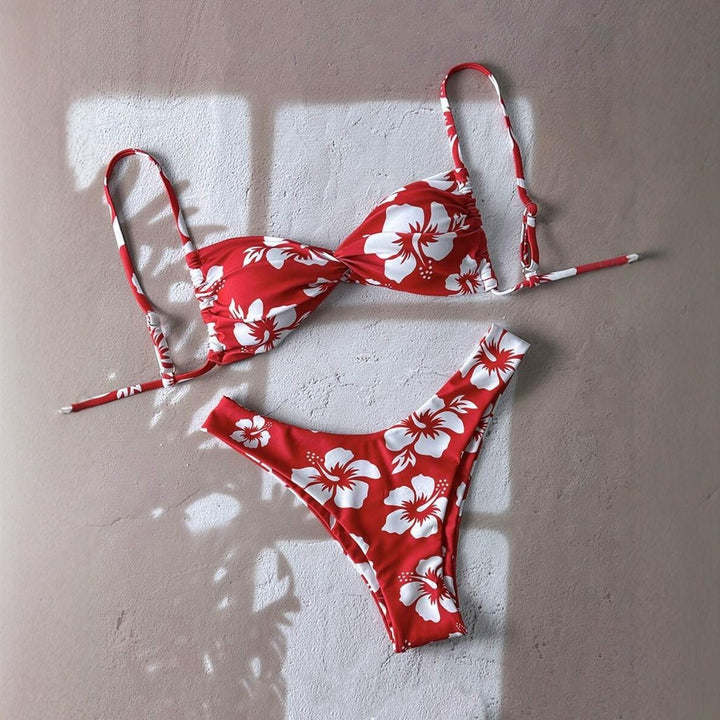 Damen Floral Bikini-Set Drune