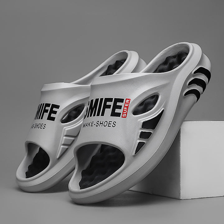 Herren Wellness-Badesandalen mit ergonomischem Design und Massagefunktion Drune