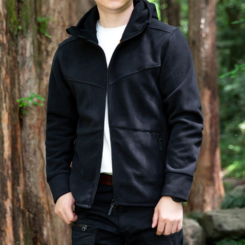 Herren Fleecejacke mit praktischen Taschen Drune