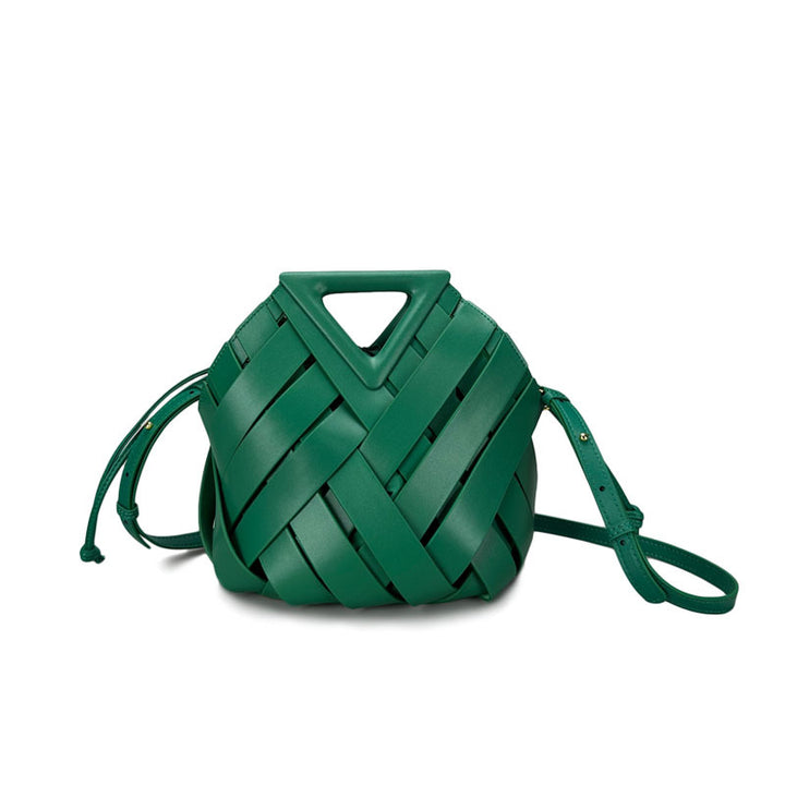 Damen Artistic Woven Handtasche Drune
