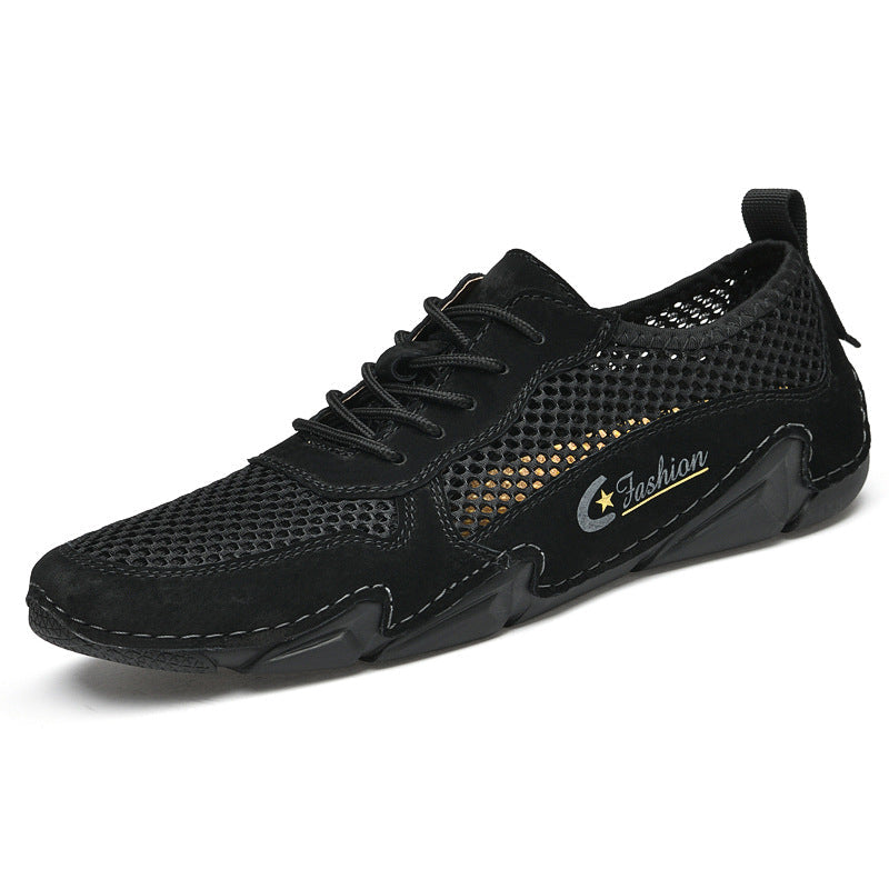 Herren Atmungsaktive Freizeitschuhe mit Komfort-Sohle Drune