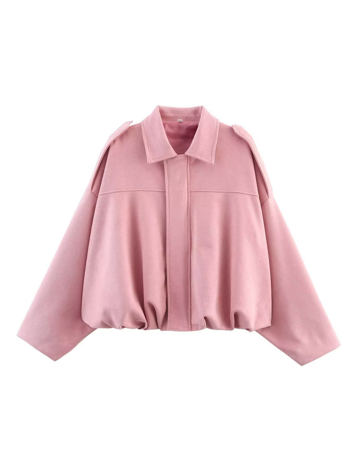 Damen Oversized Blousonjacke Drune