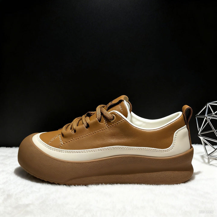 Damen Komfortable Sneakers mit sportlicher Profilsohle Drune