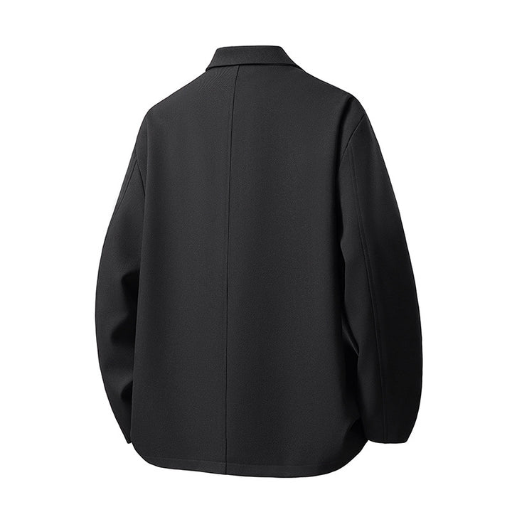 Herren Oversize-Sakko-Jacke mit legerer Overshirt-Silhouette Drune