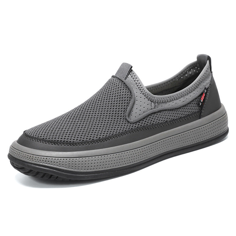 Damen Komfortable und atmungsaktive Slip-On Sneakers mit rutschfester Sohle Drune