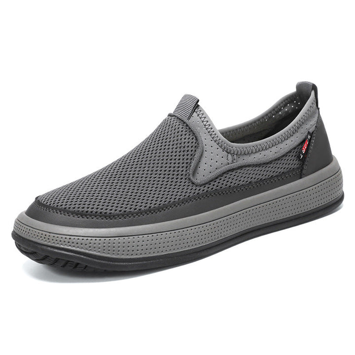 Damen Komfortable und atmungsaktive Slip-On Sneakers mit rutschfester Sohle Drune