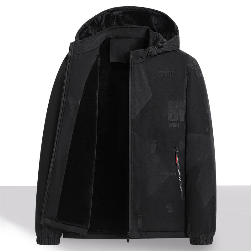 Herren Sportliche Warmjacke Drune