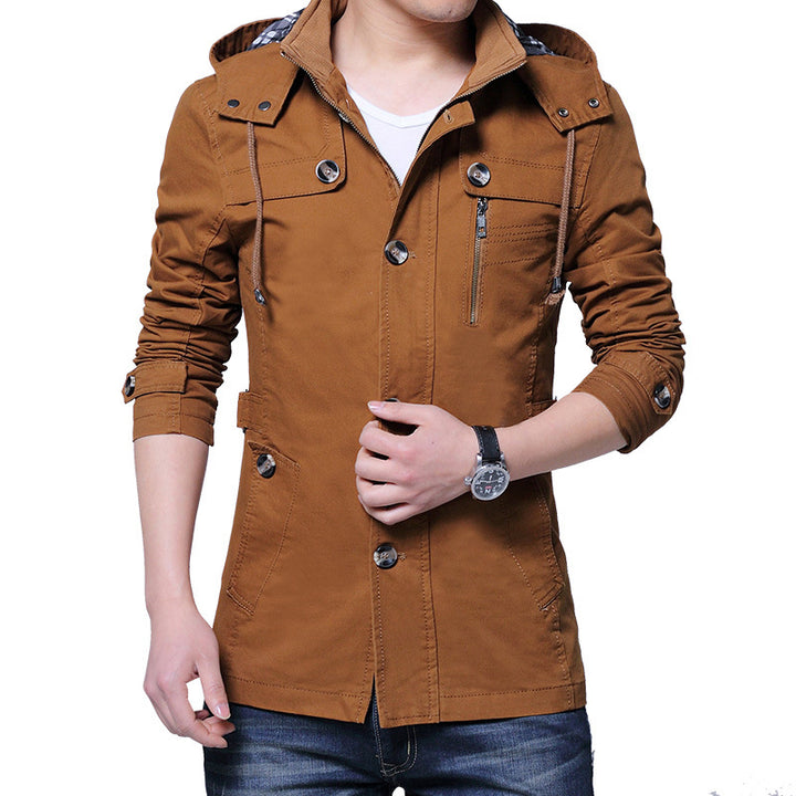 Herren Modische Übergangsjacke Drune