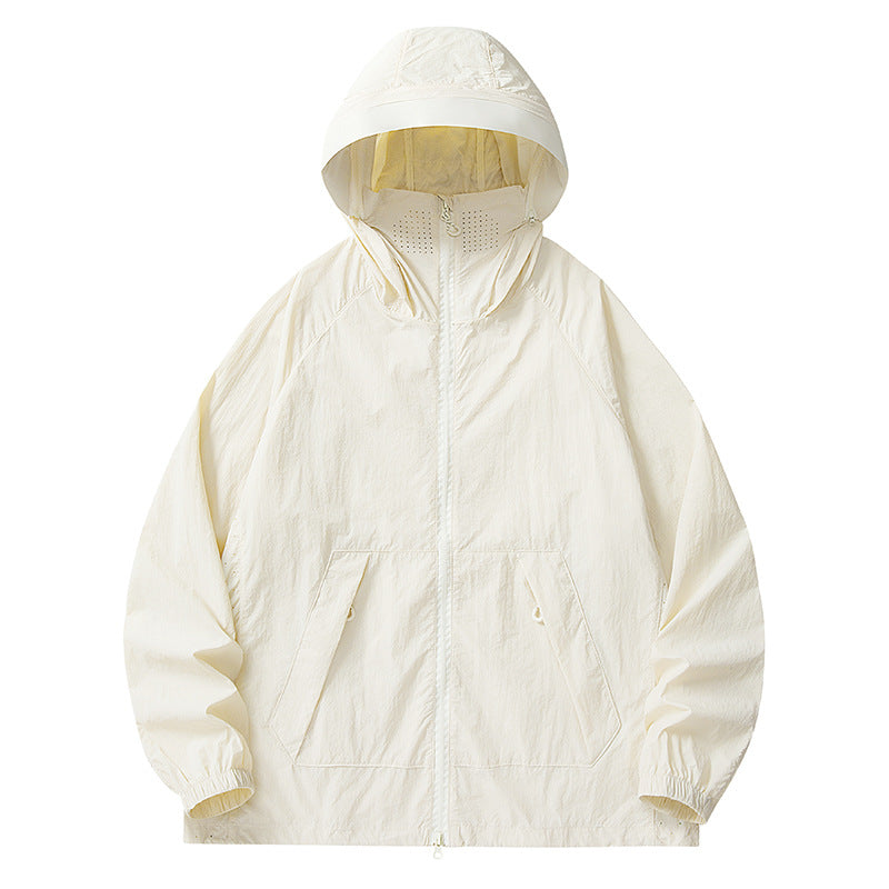 Damen Atmungsaktive und Wasserdichte Outdoor-Jacke Drune