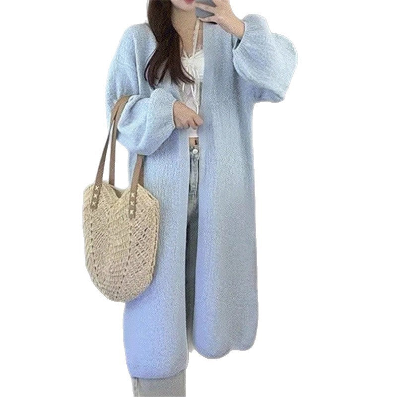 Damen Oversized Wohndress Drune