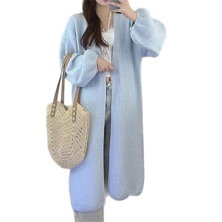 Damen Oversized Wohndress Drune