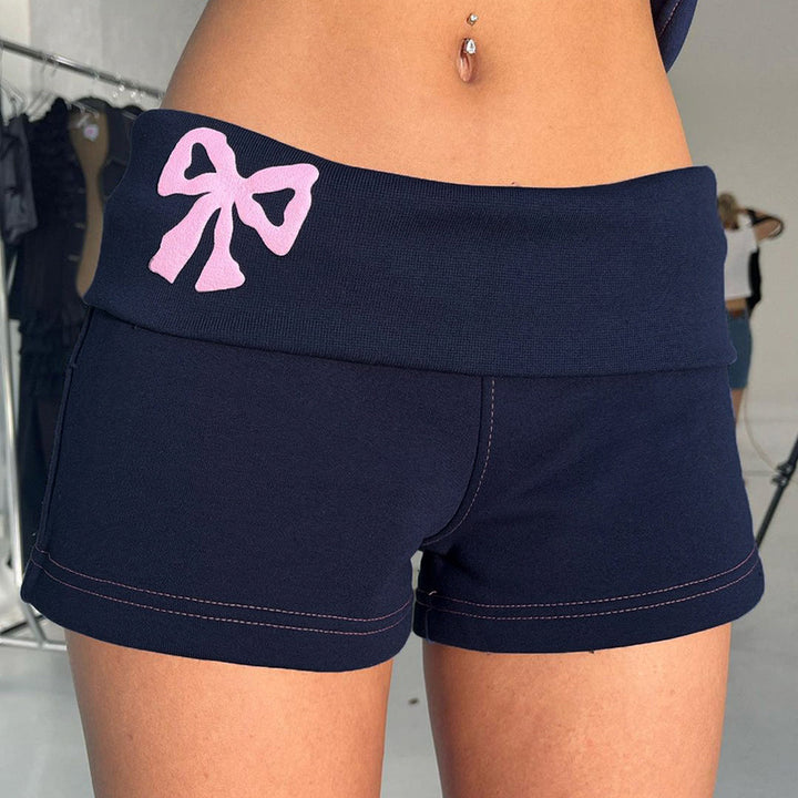 Damen Sportliche Shorts mit flexiblem Bund und atmungsaktivem Material Drune