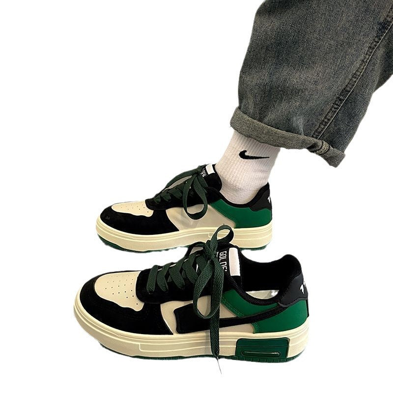 Damen Sneakers im urbanen Retro-Stil mit dicker Sohle Drune